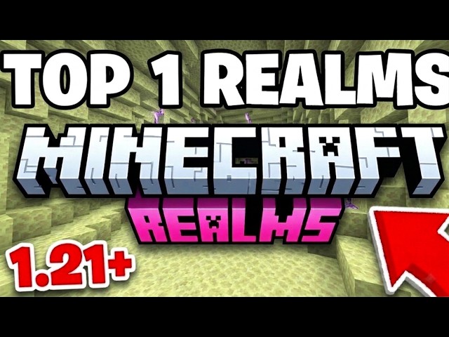 TOP 1 Realm For MCPE 1.21+ (REALM CODE) | Minecraft Bedrock 2026