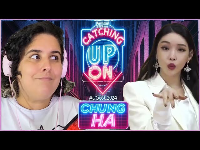 SHE'S SLAYING 🎼 CHUNG HA 청하 🎞️ ALGORITHM +EENIE MEENIE + I'M READY : CATCHING UP ON - VIDEO REACTION