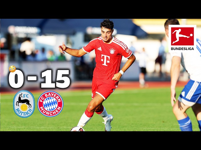 BAYERN SCORE 15! - Rottach-Egern 0-15 FC Bayern München