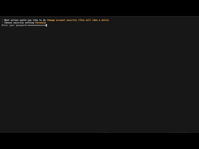 Python TUI Password manager Part 3