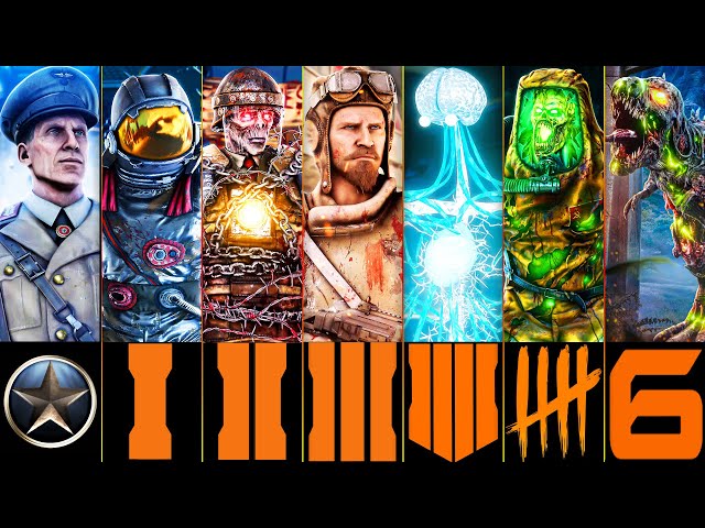⭐ULTIMATE ZOMBIES EASTER EGG ROULETTE⭐34 MAP SPEEDRUN⭐ CALL OF DUTY: BLACK OPS 1/2/3/4/5/6 ZOMBIES⭐