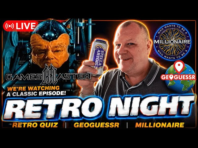 Sunday Night Retro LIVE Quiz, Games & MORE...