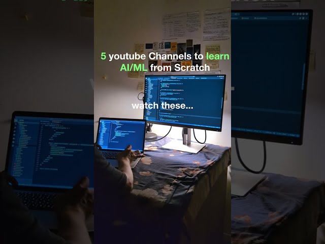 5 Channels Every Aspiring ML Engineer Should Watch  #DeepLearning #AIEngineering #DataScience