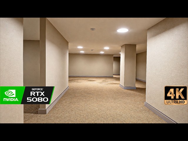Backrooms Liminal : RTX 5080 16GB [4K Photorealistic Graphics]