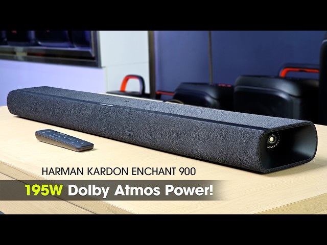 Premium 195W Dolby Atmos Soundbar! | Harman Kardon Enchant 900