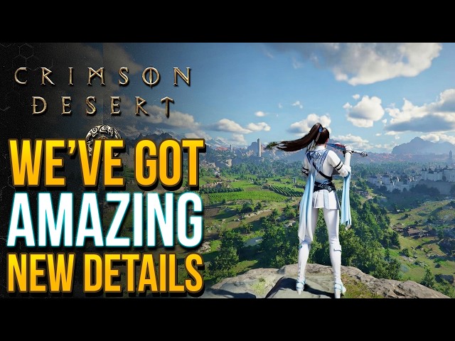 Crimson Desert New Gameplay Details - Progression, Loot System & No Microtransactions