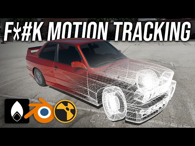 CGI Car Effect for Beginners | Blender & Nuke