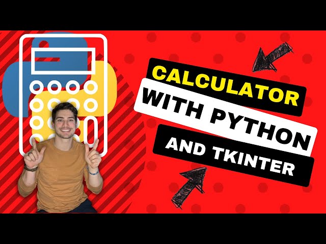 Build a Calculator in Python Using Tkinter! Modern GUI Tutorial #1. Buttons, Text Inputs and Labels!