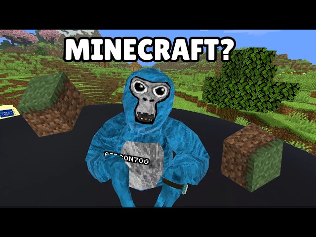 Gorilla Tag, But It's 100% MINECRAFT...