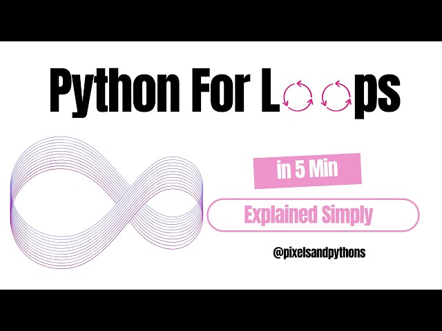 Python For Loops in 5 Min | Complete Beginner Guide