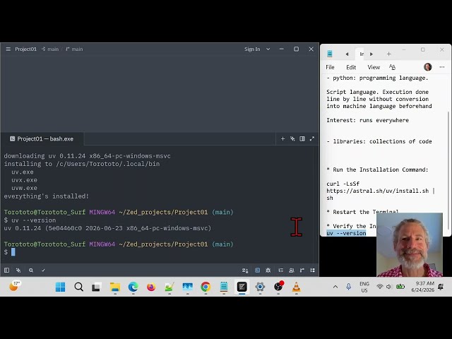 Install Uv the Library Manager in Zed (🚀 Launchpad Lab)