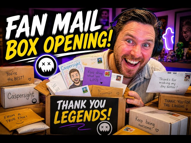 Opening Boxes You Sent Me