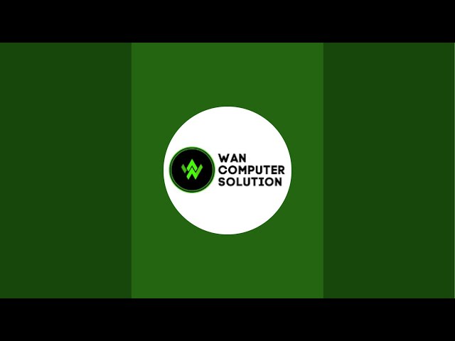 Wan Computer Solution is live