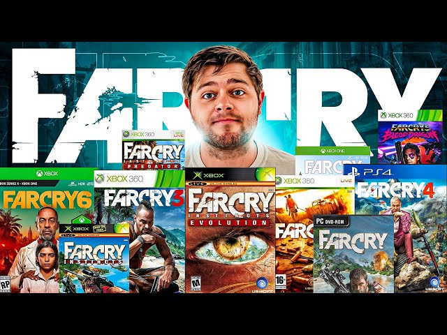 I Played and Ranked EVERY Far Cry Game (SPIN-OFFS TOO)