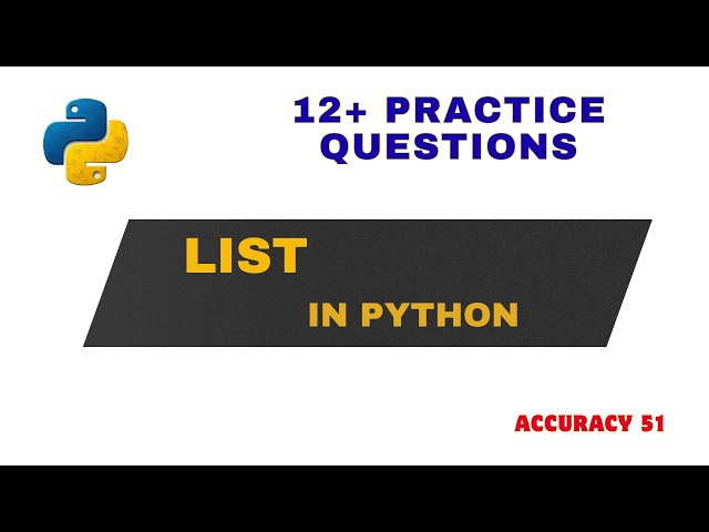 List Data Type in Python | Python Lists for Beginners | Python Tutorial in Hindi 🚀