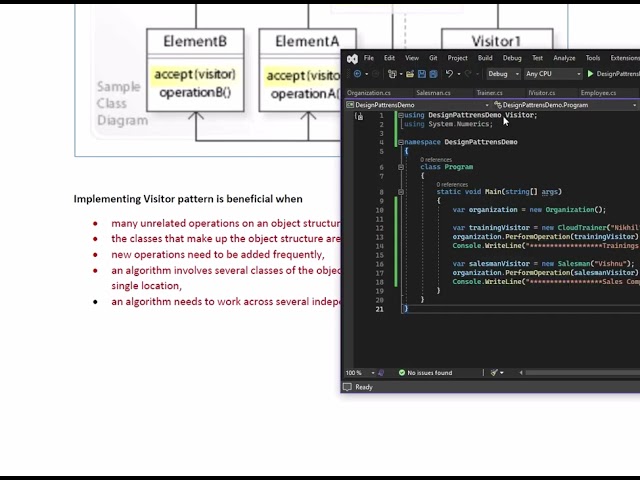 Visitor Design Pattern - Behavioral Design Pattern
