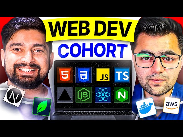 Web dev cohort in Hindi with AI launch