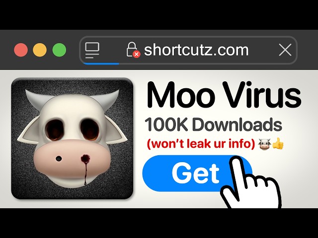 I Tested iPhone Shortcut "Viruses"