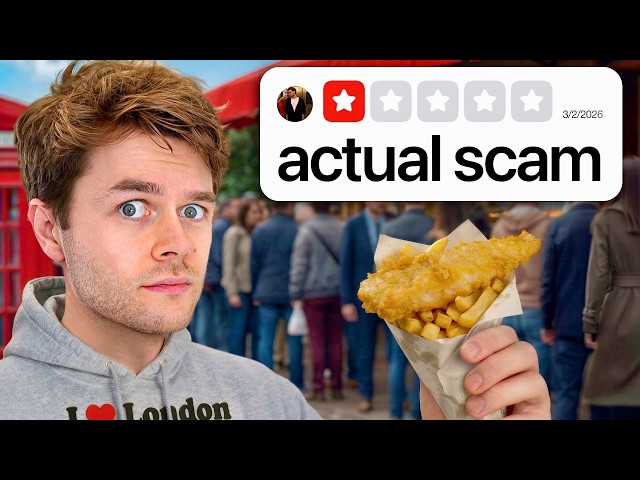 I Tried London's Tourist Trap Restaurants
