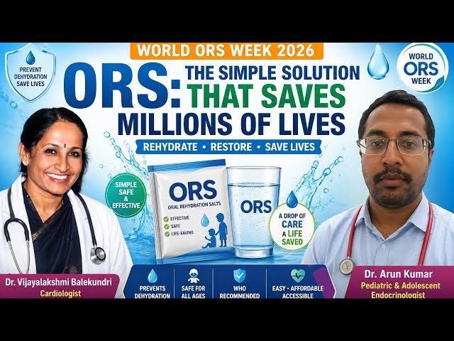  The Simple Solution That Saves Millions of Lives | World ORS Week