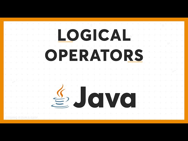 Java Tutorial For Beginners In Telugu -8 (Java Logical Operators) Java in Telugu, Java Full Course