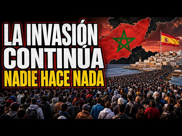 🔴 ÚLTIMA HORA CEUTA: CIUDAD FANTASMA TOMADA POR MARRUECOS, LA INVASIÓN CONTINÚA 🔴