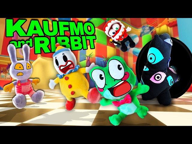 The Amazing Digital Circus Plush - Kaufmo and Ribbit return!