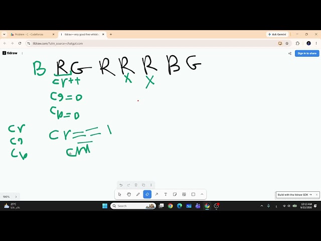 Problem C | Time complexity Sheet Upsolve