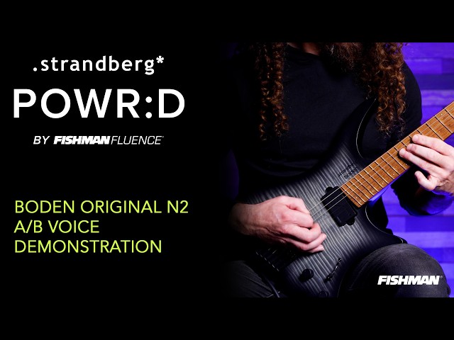 Strandberg Boden Original N2 | A/B Voice Demonstration