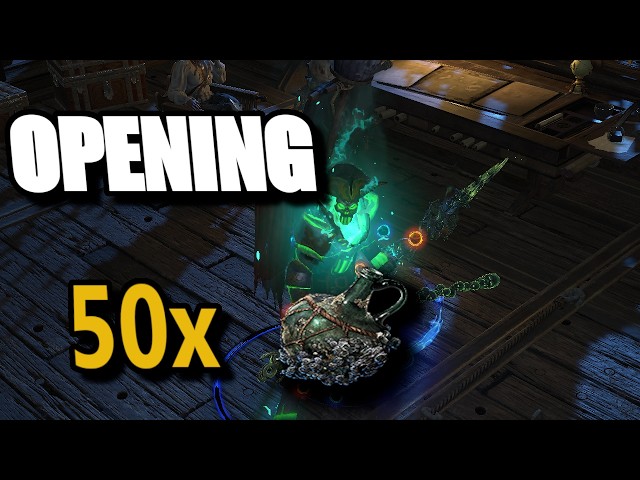Opening 50x Messages In Bottles... Path of Exile 3.29