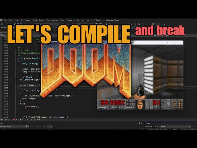 How to Compile Doom on Windows with Visual Studio
