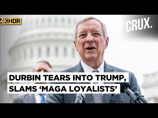 'Wanton Disdain...' Durbin Blasts Trump Over Classified Files & 2020 Election, Defends Smith |4K