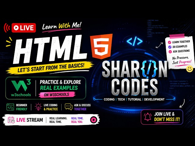 HTML  Part 3 | Learn With Me | W3 Schools | Malayalam