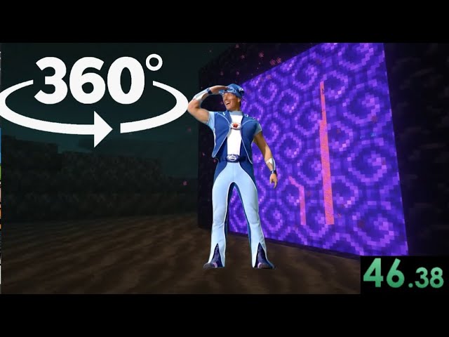 VR 360° SPORTACUS SPEEDRUNS MINECRAFT