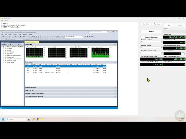 Generar Stress a tu servidor de SQL SERVER