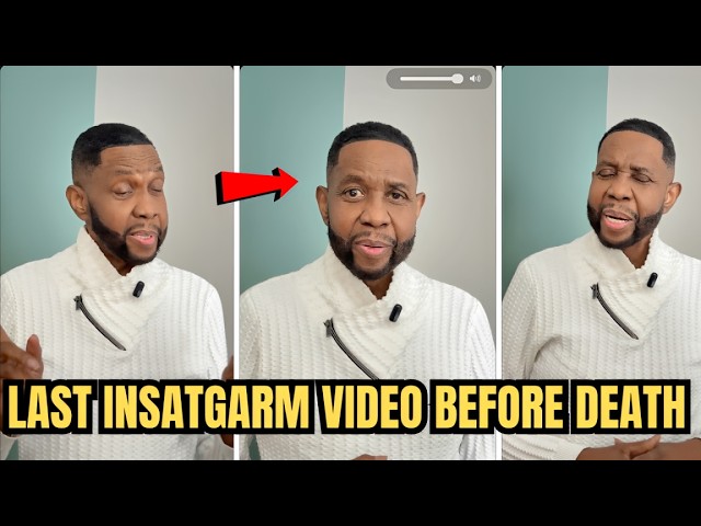 R&B singer Freddie Jackson LAST INSAT VIDEO BEFORE DEATH |