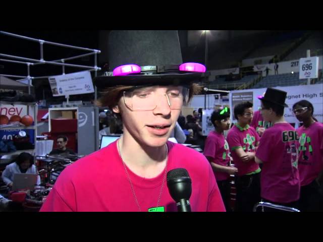 NASA Centers rumble in FIRST Robotics Regional action