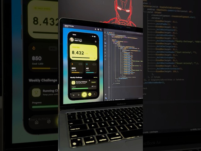 This Flutter App Runs Butter Smooth 🧈📱#Flutter #FlutterDev #SmoothUI #MobileAppDevelopment #Dart