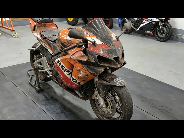 From Scrap to Superbike — CBR600 Full Restoration