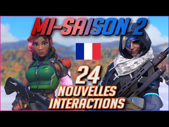 [OW] ALL MID-SEASON 2 INTERACTIONS [ENG/FR]