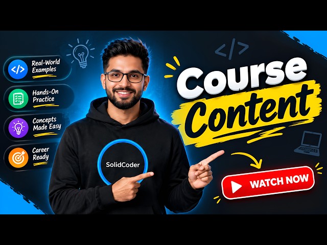 Machine Coding Course: What Will You Learn? | Complete Course Content