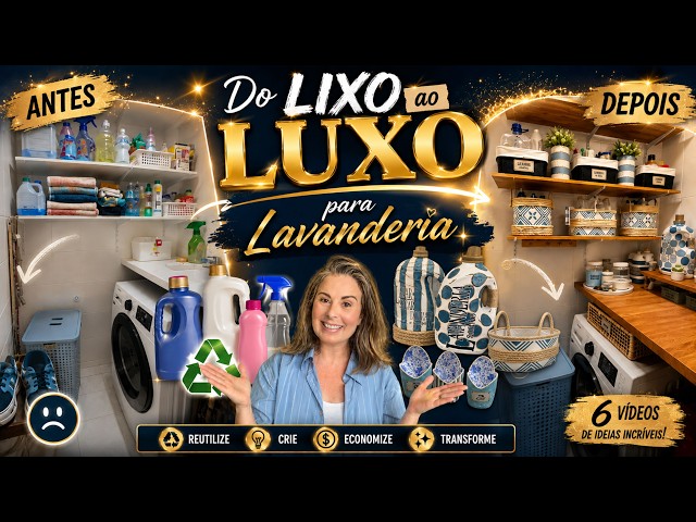✨SMALL LAUNDRY ROOM DIY: Full Organization and Decor! Laundry Room Trash to Treasure Part 6