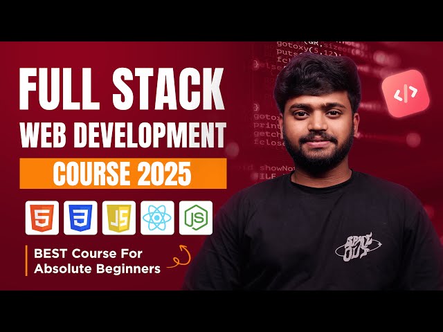 Full Stack Web Development Full Course (2025) | COMPLETE Web Development Course | Intellipaat