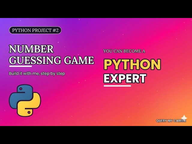#2 Python Project | Number Guessing Game | Learn Python Easily | In Tamil