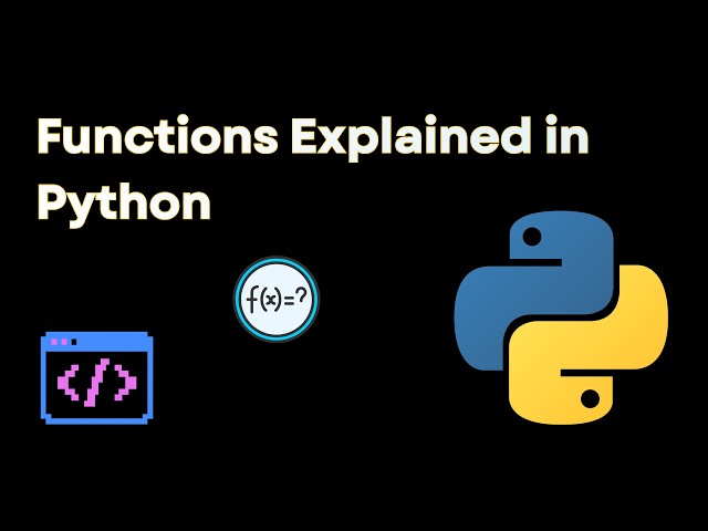 Python Functions Explained for Beginners | Parameters, Return & Examples | Ep 11