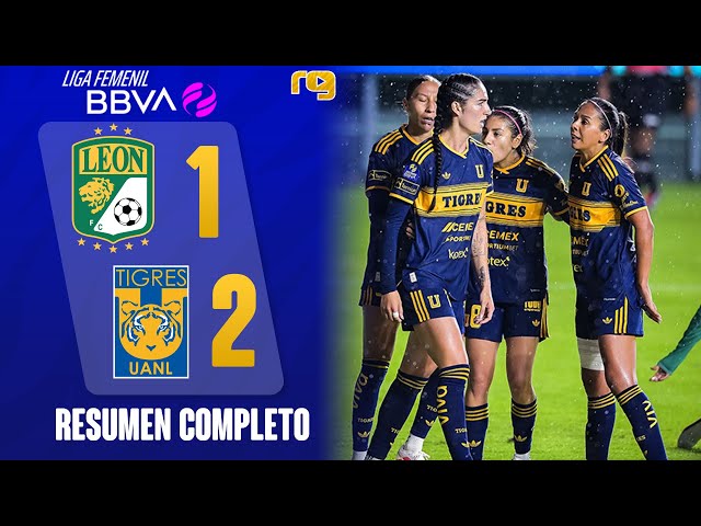 🔥COMEBACK: LEÓN VS TIGRES 1-2 | GOAL HIGHLIGHTS | LIGA FEMENIL | MATCHDAY 2 APERTURA 2026