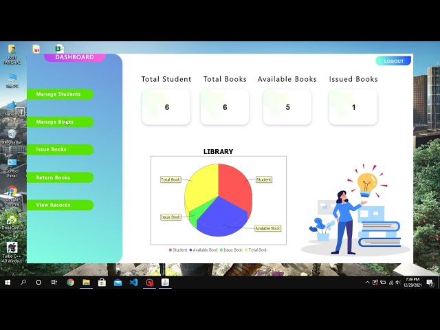Library Management System Using java NetBeans