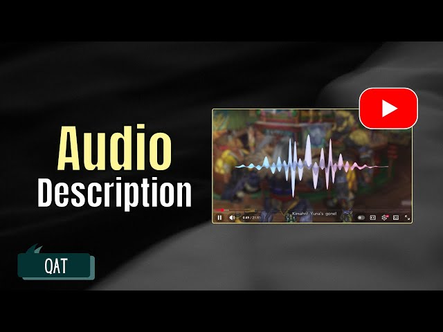 How to add Descriptive Audio to YouTube Videos | Audio Description