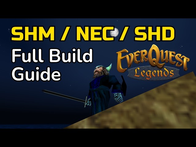 EQL Shaman Necro SK Build | Full AA, Gear, Spell, Exaltation Breakdown | Everquest Legends