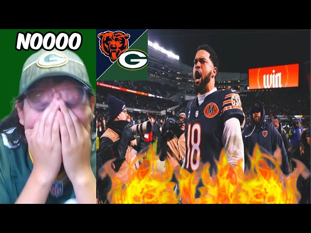 Packers Fan Reacts To Green Bay Packers vs. Chicago Bears NFL Wild Card Game... (1/10/2026)